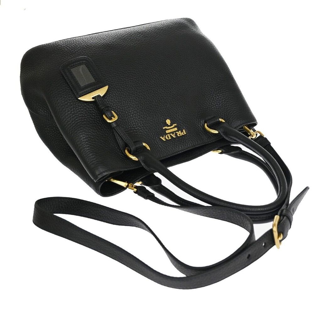 Prada Milano Logo 2Way Shoulder Hand #76544P88B - Picture 6 of 15